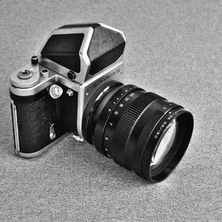 Obiektyw portretowy Kaleinar-3B-150-mm-2,8-Pentacon-six